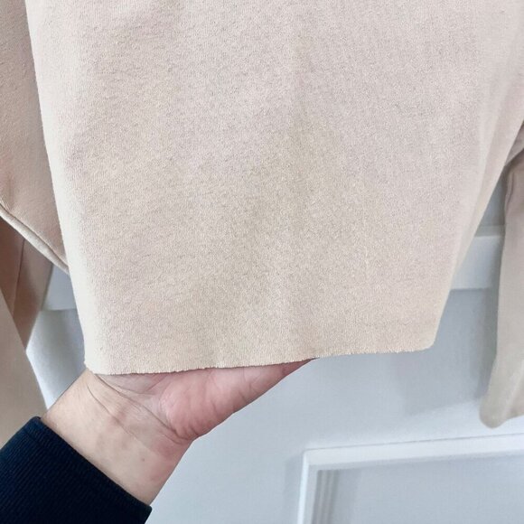 Lovers and Friends Keaton Cropped Sweater Tan Size S - Picture 6 of 6